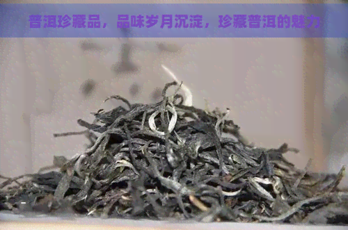 普洱珍藏品，品味岁月沉淀，珍藏普洱的魅力