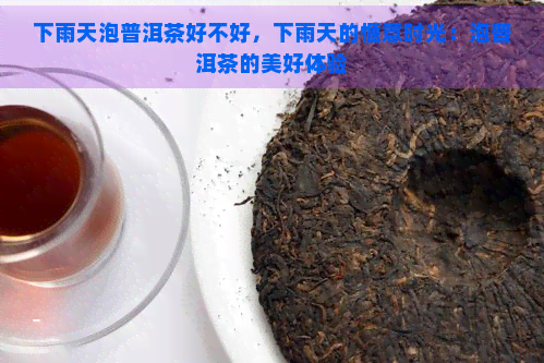 下雨天泡普洱茶好不好，下雨天的惬意时光：泡普洱茶的美好体验