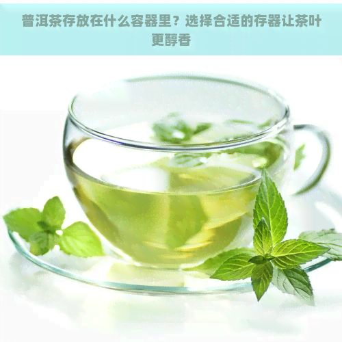 普洱茶存放在什么容器里？选择合适的存器让茶叶更醇香