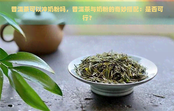 普洱茶可以冲奶粉吗，普洱茶与奶粉的奇妙搭配：是否可行？