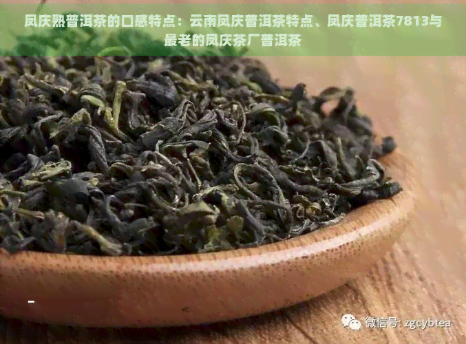 凤庆熟普洱茶的口感特点：云南凤庆普洱茶特点、凤庆普洱茶7813与最老的凤庆茶厂普洱茶