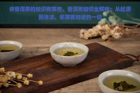 讲普洱茶的知识有哪些，普洱茶知识全解析：从起源到泡法，你需要知道的一切