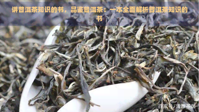 讲普洱茶知识的书，品鉴普洱茶：一本全面解析普洱茶知识的书