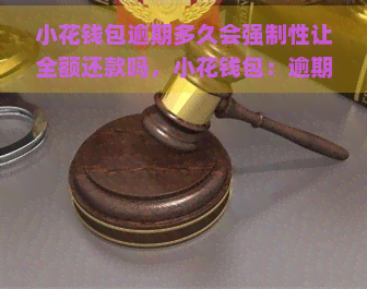 小花钱包逾期多久会强制性让全额还款吗，小花钱包：逾期多久会被强制要求全额还款？