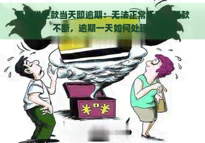 恒易贷还款当天即逾期：无法正常还款、催款不断，逾期一天如何处理？