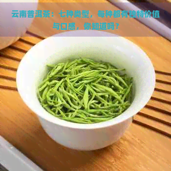 云南普洱茶：七种类型，每种都有独特价值与口感，你知道吗？