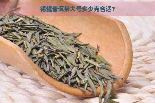 锡罐普洱茶大号多少克合适？