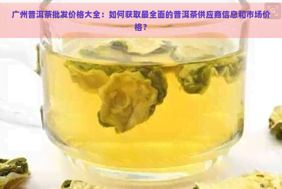 广州普洱茶批发价格大全：如何获取最全面的普洱茶供应商信息和市场价格？