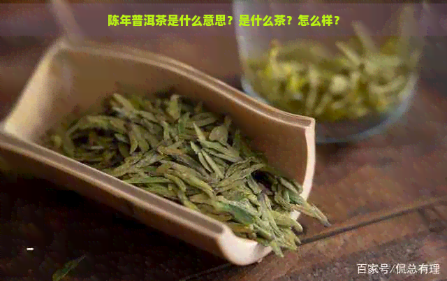 陈年普洱茶是什么意思？是什么茶？怎么样？