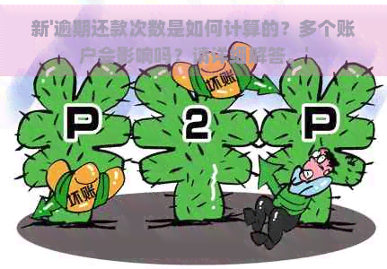 新'逾期还款次数是如何计算的？多个账户会影响吗？请详细解答。'