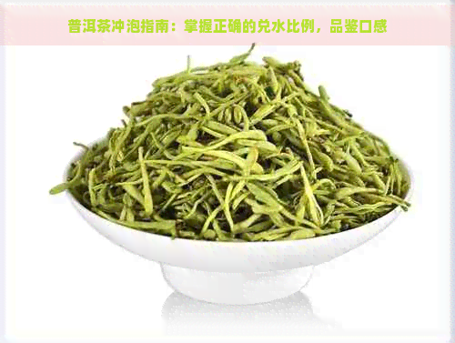 普洱茶冲泡指南：掌握正确的兑水比例，品鉴口感