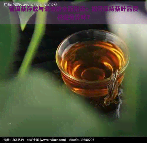 普洱茶存放与清洁的全面指南：如何保持茶叶品质并避免异味？