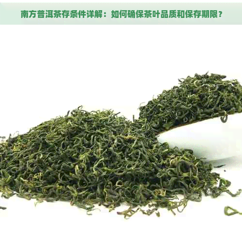 南方普洱茶存条件详解：如何确保茶叶品质和保存期限？