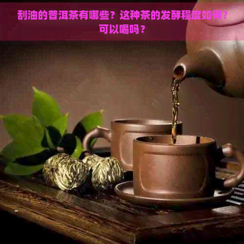 刮油的普洱茶有哪些？这种茶的发酵程度如何？可以喝吗？