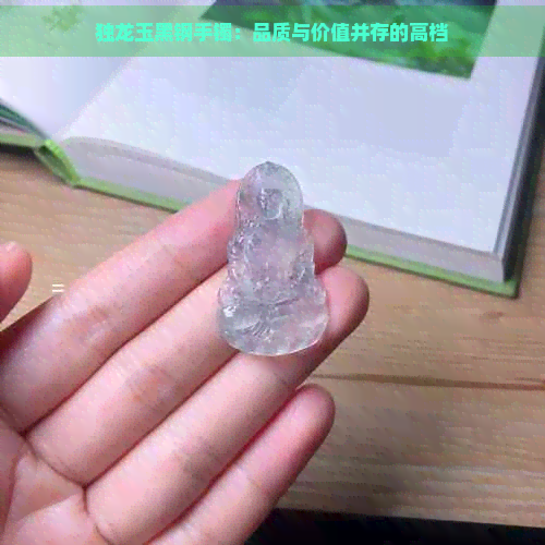 独龙玉黑钢手镯：品质与价值并存的高档