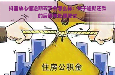 抖音放心借逾期五天会怎么样：关于逾期还款的后果与处理建议