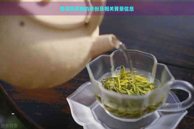 普洱茶改制的年份及相关背景信息