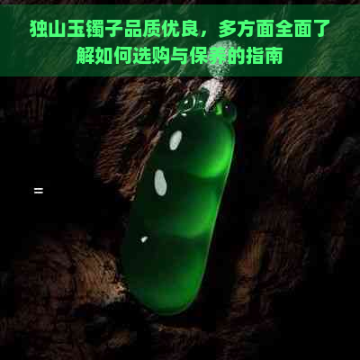 独山玉镯子品质优良，多方面全面了解如何选购与保养的指南