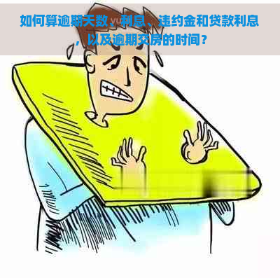 如何算逾期天数、利息、违约金和贷款利息，以及逾期交房的时间？