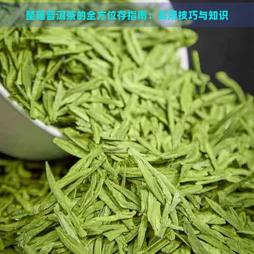 整箱普洱茶的全方位存指南：实用技巧与知识