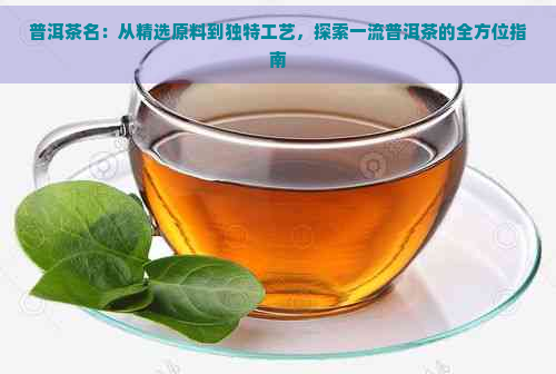 普洱茶名：从精选原料到独特工艺，探索一流普洱茶的全方位指南