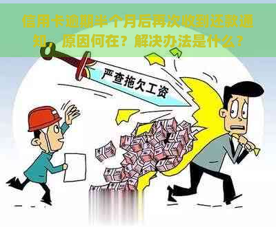 信用卡逾期半个月后再次收到还款通知，原因何在？解决办法是什么？