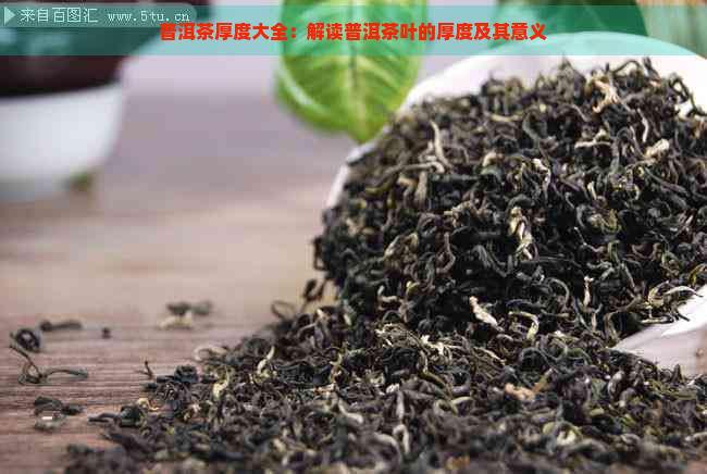 普洱茶厚度大全：解读普洱茶叶的厚度及其意义