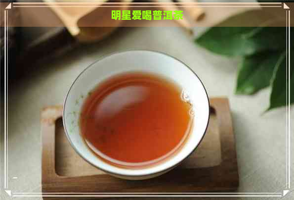 明星爱喝普洱茶