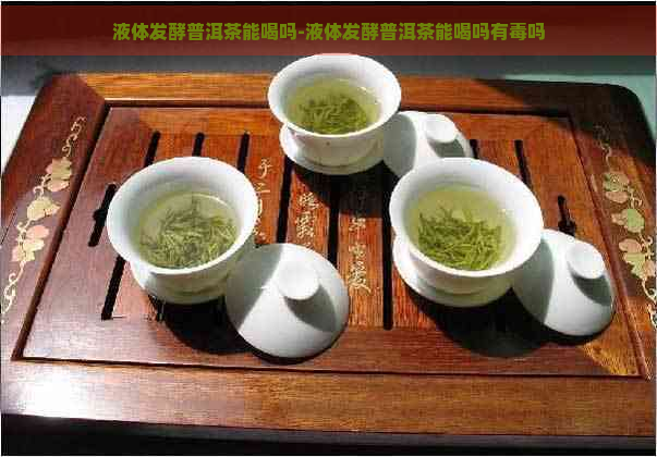 液体发酵普洱茶能喝吗-液体发酵普洱茶能喝吗有吗