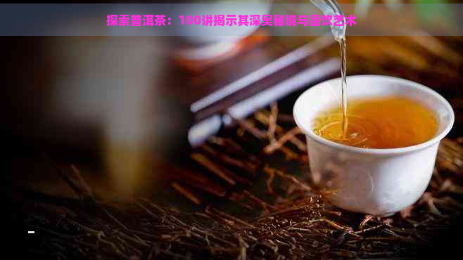 探索普洱茶：100讲揭示其深奥秘境与品饮艺术