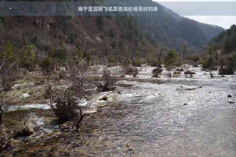 海宁至昆明飞机票查询价格及时刻表