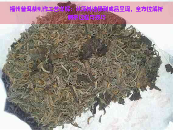 福州普洱茶制作工艺详解：从原料选择到成品呈现，全方位解析制茶过程与技巧