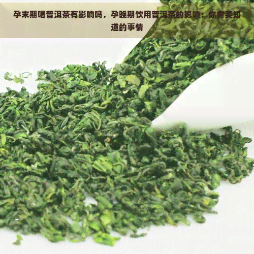 孕末期喝普洱茶有影响吗，孕晚期饮用普洱茶的影响：你需要知道的事情