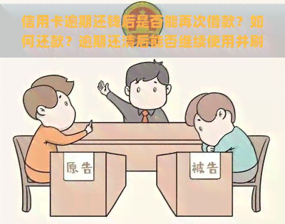 信用卡逾期还钱后是否能再次借款？如何还款？逾期还清后能否继续使用并刷出？信用卡逾期对贷款有何影响？