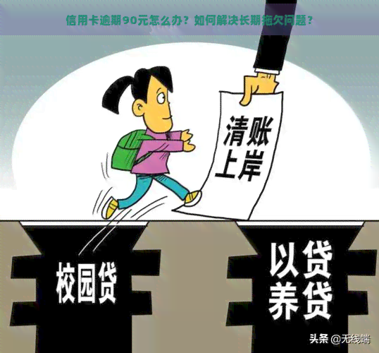 信用卡逾期90元怎么办？如何解决长期拖欠问题？