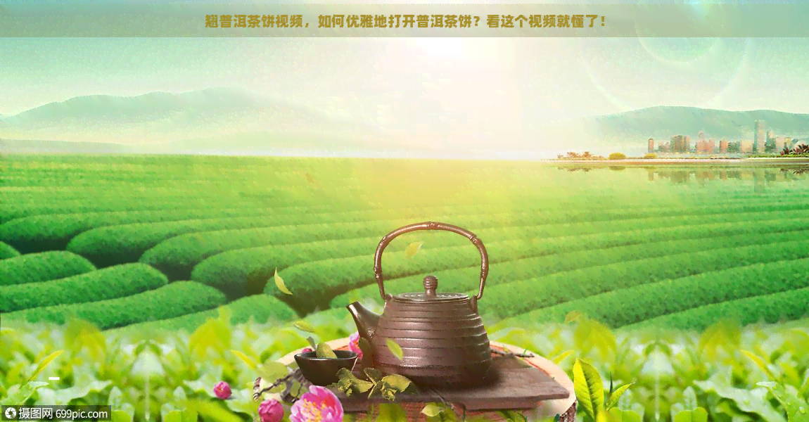 翘普洱茶饼视频，如何优雅地打开普洱茶饼？看这个视频就懂了！