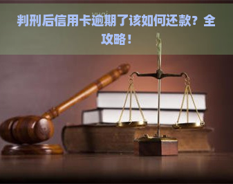 判刑后信用卡逾期了该如何还款？全攻略！