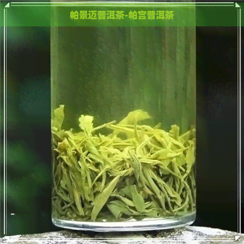 帕景迈普洱茶-帕宫普洱茶