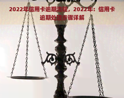 2022年信用卡逾期流程，2022年：信用卡逾期处理步骤详解