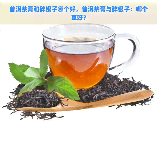 普洱茶膏和碎银子哪个好，普洱茶膏与碎银子：哪个更好？