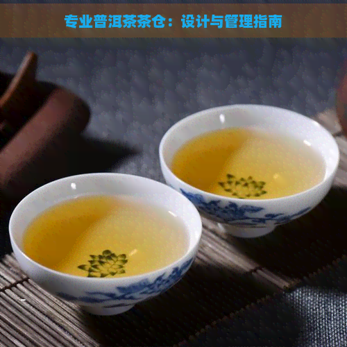 专业普洱茶茶仓：设计与管理指南