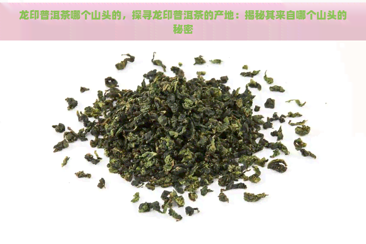 龙印普洱茶哪个山头的，探寻龙印普洱茶的产地：揭秘其来自哪个山头的秘密