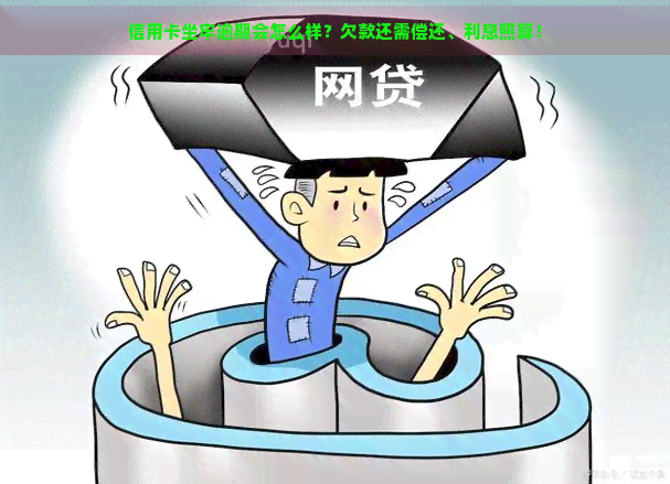 信用卡坐牢逾期会怎么样？欠款还需偿还、利息照算！