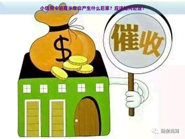 小信用卡逾期半年会产生什么后果？应该如何处理？