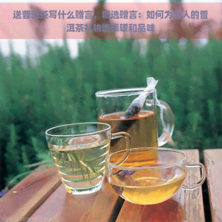 送普洱茶写什么赠言，精选赠言：如何为他人的普洱茶礼物增添暖和品味