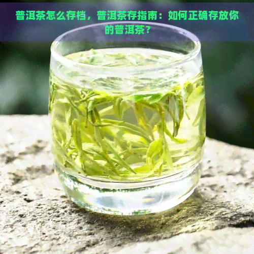 普洱茶怎么存档，普洱茶存指南：如何正确存放你的普洱茶？