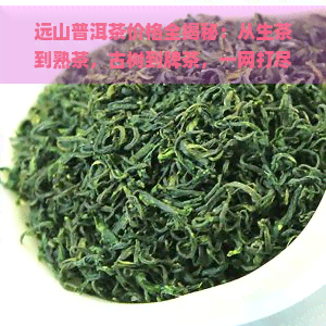 远山普洱茶价格全揭秘：从生茶到熟茶，古树到牌茶，一网打尽！