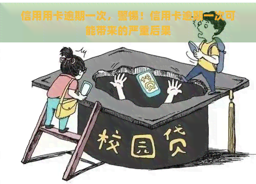 信用用卡逾期一次，警惕！信用卡逾期一次可能带来的严重后果