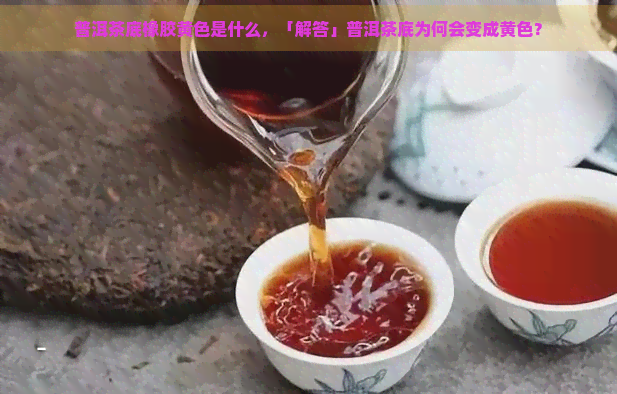 普洱茶底橡胶黄色是什么，「解答」普洱茶底为何会变成黄色？