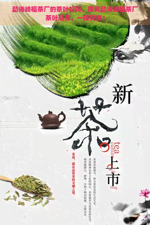 勐海崎福茶厂的茶叶好吗，探究勐海崎福茶厂茶叶品质，一探究竟！